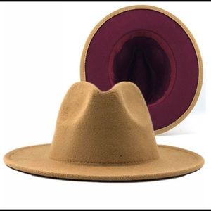 Two Toned Fedora Hat